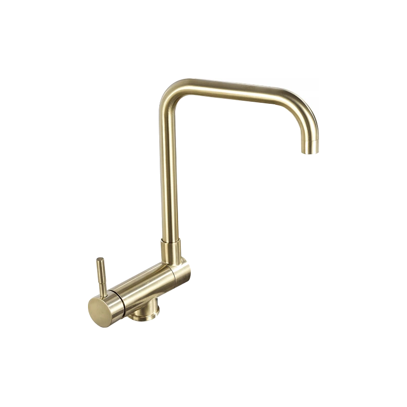 Mexen Madox Fensterküchenarmatur, gebürstetes Gold - 672000-50