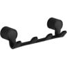 Mexen Base vierfacher Handtuchhaken, schwarz - 70882354-70