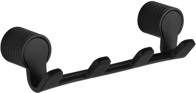Mexen Base vierfacher Handtuchhaken, schwarz - 70882354-70
