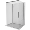 Mexen Rox-3S 3-seitige Duschkabine, verschiebbar 100 x 85 cm, transparent, Gun Metal - 8C2-100-085-95-00-3S