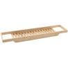 Mexen Bamboo Badewannenregal 70 cm, bambus natural - 701070-00