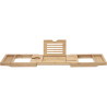 Mexen Bamboo Ablage für die Badewanne 70-105 cm, natürlicher Bambus - 701170-00
