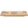 Mexen Bamboo Ablage für die Wanne 70-105 cm, natürlicher Bambus - 701170-00