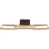 Mexen Bamboo Ablage für die Badewanne 70-100 cm, natürlicher Bambus - 701270-00