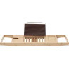 Mexen Bamboo Ablage für die Badewanne 70-100 cm, natürlicher Bambus - 701270-00