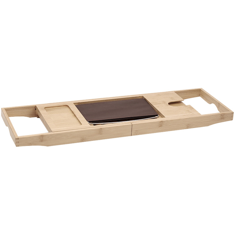 Mexen Bamboo Ablage für die Badewanne 70-100 cm, natürlicher Bambus - 701270-00
