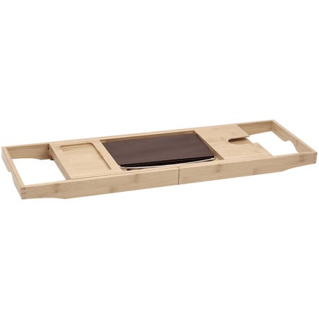 Mexen Bamboo Ablage für die Badewanne 70-100 cm, natürlicher Bambus - 701270-00
