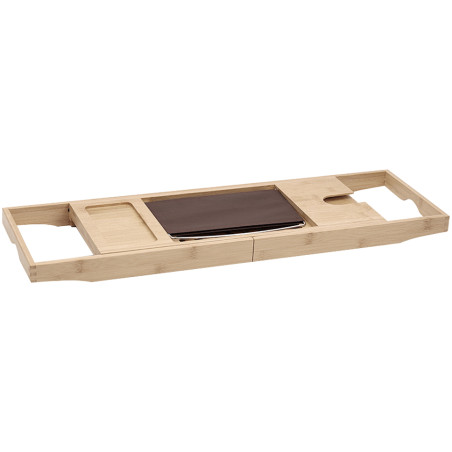 Mexen Bamboo Ablage für die Wanne 70-100 cm, naturbelassener Bambus - 701270-00
