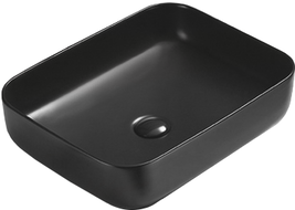 Mexen Carla Aufsatzwaschbecken 50 x 39 cm, schwarz matt - 21555085