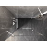 Mexen Lunar Duschkabine, links öffnend, 85 x 90 cm, transparent, weiß - 834-085-090-20-00-L