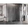 Mexen Lunar Duschecke rechts öffnend 75 x 80 cm, transparent, Chrom - 834-075-080-01-00-P