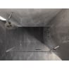 Mexen Lunar rechte Duschkabine schwenkbar 75 x 90 cm, transparent, Chrom - 834-075-090-01-00-P