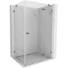 Mexen Lunar Duschkabine, rechts öffnend, 70 x 80 cm, transparent, Gun Metal - 834-070-080-95-00-P