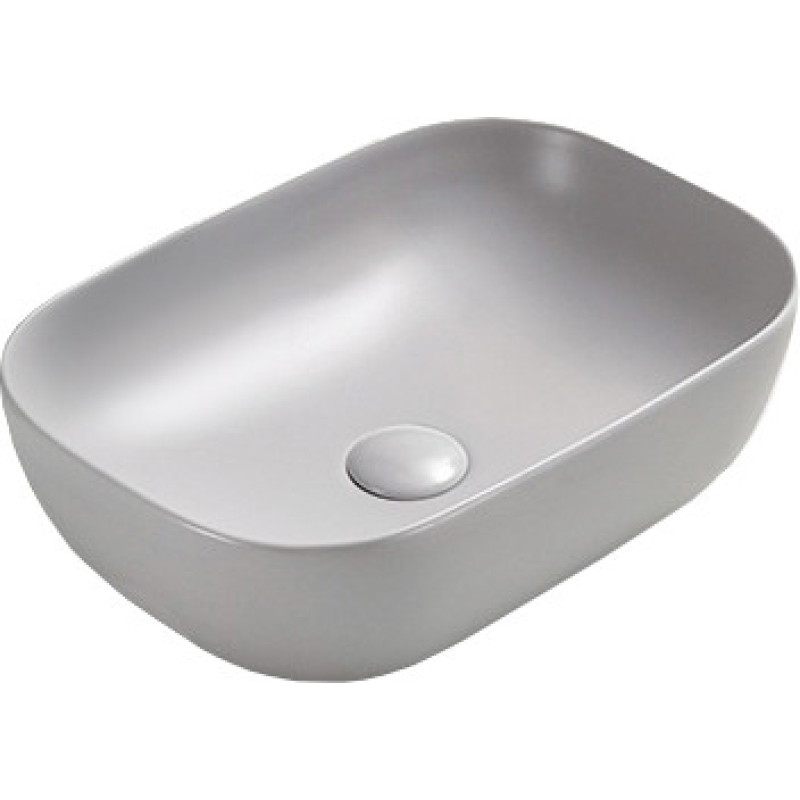 Mexen Rita Aufsatzwaschbecken 45 x 32 cm, graues Matt - 21084567