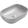 Mexen Rita Aufsatzwaschbecken 45 x 32 cm, graues Matt - 21084567
