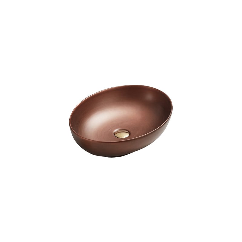 Mexen Iko Aufsatzwaschbecken 52 x 39 cm, kupferfarben - 22245251
