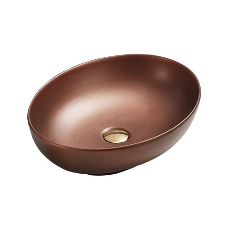 Mexen Iko Aufsatzwaschbecken 52 x 39 cm, kupferfarben - 22245251