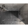 Mexen Lunar L rechte Pendeltür-Duschkabine 85 x 90 cm, transparent, schwarz - 834L-085-090-70-00-P