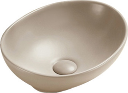 Mexen Elza Aufsatzwaschbecken 40 x 33 cm, Cappuccino Matt - 21014064