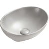 Mexen Elza Aufsatzwaschbecken 40 x 33 cm, mattes Grau - 21014067