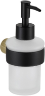 Mexen Base Seifenspender, schwarz/gold - 70882388-57