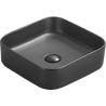 Mexen Vena Aufsatzwaschbecken 37 x 37 cm, schwarz matt - 22193785