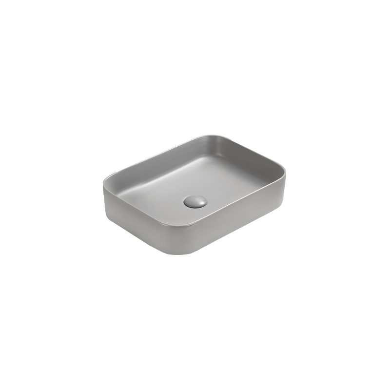 Mexen Vena Aufsatzwaschbecken 50 x 37 cm, hellgrau matt - 22195061