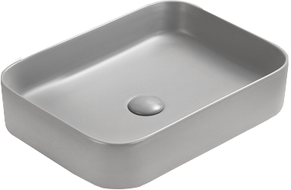Mexen Vena Aufsatzwaschbecken 50 x 37 cm, hellgrau matt - 22195061