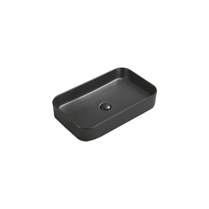 Mexen Vena Aufsatzwaschbecken 71 x 37 cm, schwarz matt - 22196085