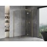 Mexen Mist-H T Duschkabine zum Öffnen rechts 95 x 85 cm, transparent, gold - 8A5T-095-085-50-00-P