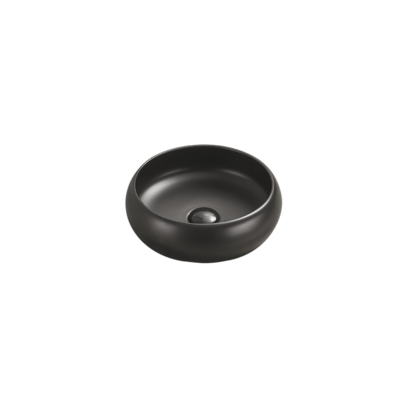Mexen Lola Aufsatzwaschbecken 36 x 36 cm, schwarz matt - 22213685