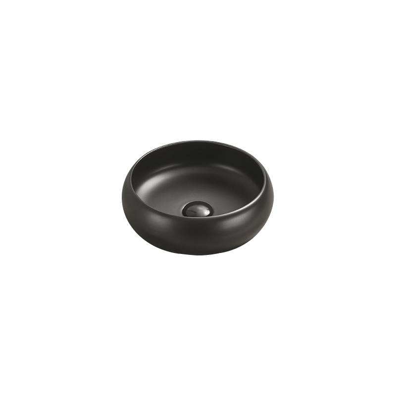 Mexen Lola Waschtischauflage 36 x 36 cm, schwarz matt - 22213685