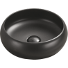 Mexen Lola Waschtischauflage 36 x 36 cm, schwarz matt - 22213685