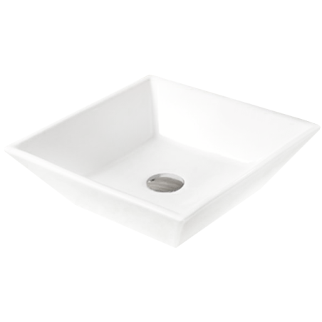Mexen Pola Aufsatzwaschbecken 41 x 41 cm, weiß - 22224100