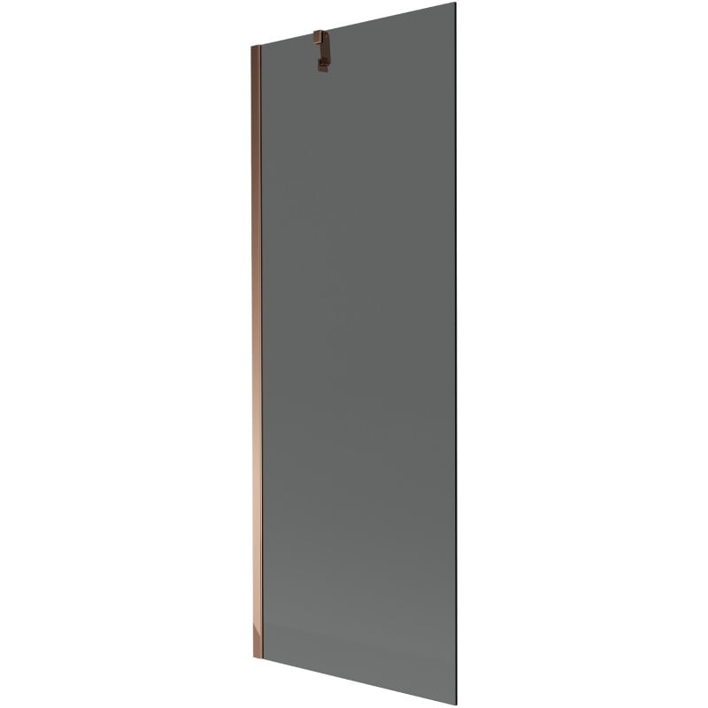 Mexen Next Duschwand 1-flügelig 70 x 150 cm, Graphit, Roségold - 895-070-000-00-40-60