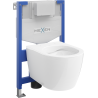 Mexen Carmen Unterputz-WC-Set Fenix XS-F mit WC-Schüssel, weiß glänzend - 6803388XX00
