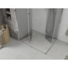Mexen Lima Duo faltbare Duschkabine 90 x 70 cm, transparent, Chrom - 856-090-070-02-00