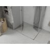 Mexen Lima Duo Faltbare Duschkabine 90 x 80 cm, transparent, chrom - 856-090-080-02-00