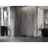 Mexen Lunar T Schiebedusche links 70 x 80 cm, transparent, gold - 834T-070-080-50-00-L