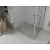 Mexen Lima Duo faltbare Duschkabine 100 x 70 cm, transparent, chrom - 856-100-070-02-00