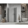Mexen Lima Duo faltbare Duschkabine 100 x 70 cm, transparent, chrom - 856-100-070-02-00