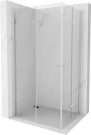 Mexen Lima Duo faltbare Duschkabine 100 x 80 cm, transparent, Chrom - 856-100-080-02-00