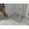 Mexen Lima Duo faltbare Duschkabine 100 x 90 cm, transparent, Chrom - 856-100-090-02-00