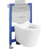 Mexen WC-Unterputzmontageset Felix XS-U Rahmen mit WC Rico, Weiß - 6853372XX00