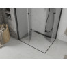 Mexen Lima Duo Duschkabine faltbar 100 x 90 cm, transparent, schwarz - 856-100-090-70-00-02