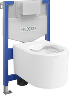 Mexen Sofia Unterputz-WC-Set Fenix XS-F mit WC-Schüssel, weiß glänzend - 6803354XX00