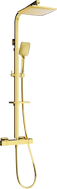Mexen CQ62 Aufputz-Duschset mit Regenbrause und Thermostatarmatur, gold - 772506295-50
