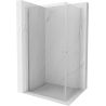 Mexen Pretoria Duo Duschkabine schwenkbar 90 x 70 cm, transparent, Chrom - 852-090-070-02-00