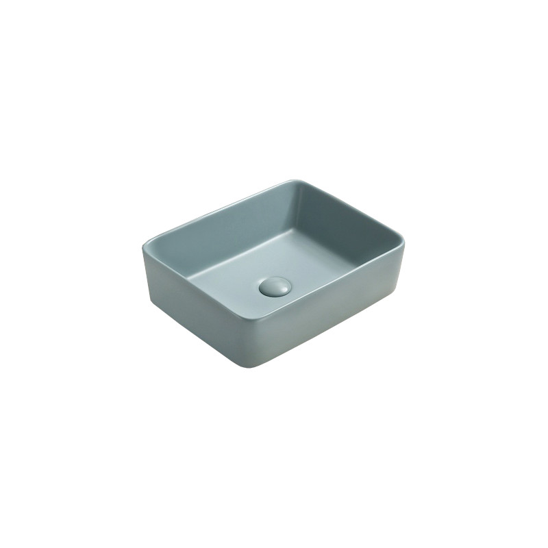 Mexen Catia Waschbecken aufsatzwaschbecken 48 x 37 cm, hellgrün matt - 21314848