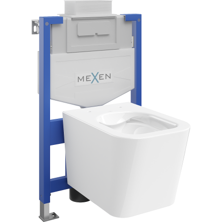 Mexen Teo WC-Unterputz-Set Fenix XS-U mit WC-Schüssel, weiß glänzend - 6853385XX00